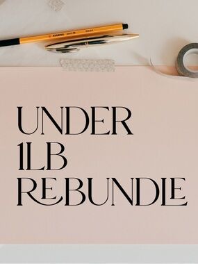 Under 1lb Rebundle Listing